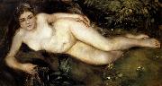 Nymph by a Stream